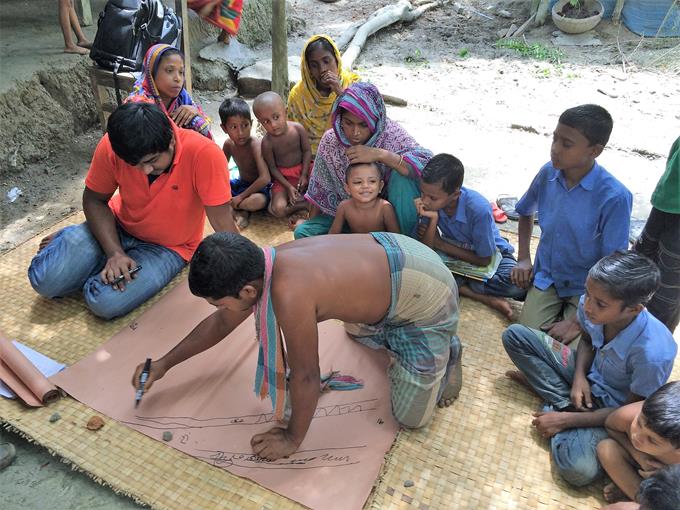 Rapid ethnographic study with community members in Barisal